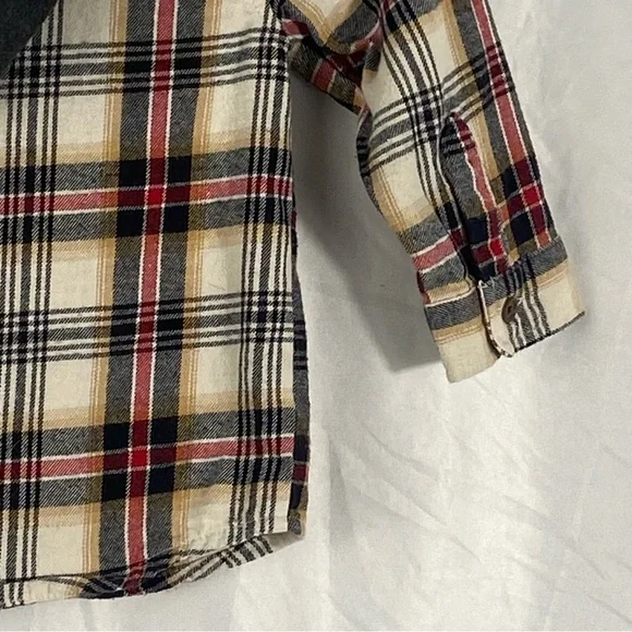 Art Class Toddler Boy Hooded Flannel Long Sleeve Button Up Shirt Size 2T - Picture 15 of 16